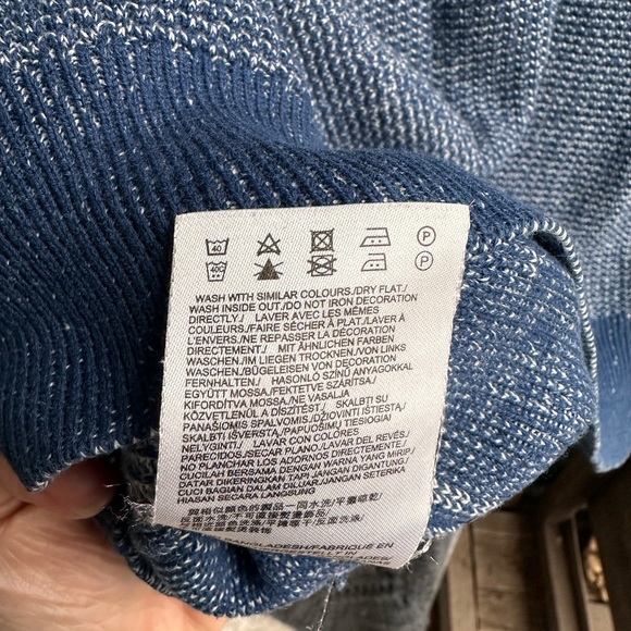 Men’s Mexx zip-up blue sweater - Picture 7 of 7